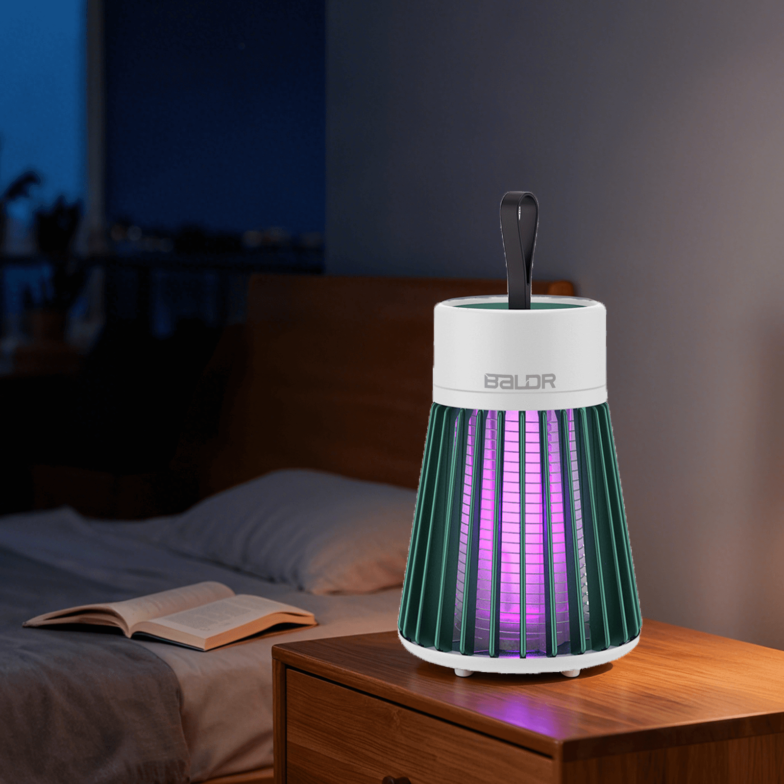 BALDR Portable Indoor Mosquito Trap Lamp, Electric Lamp