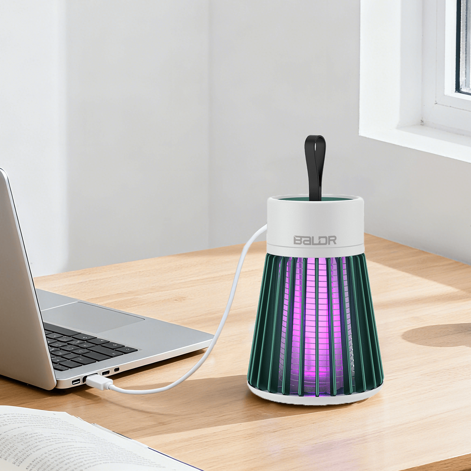 BALDR Portable Indoor Mosquito Trap Lamp, Electric Lamp