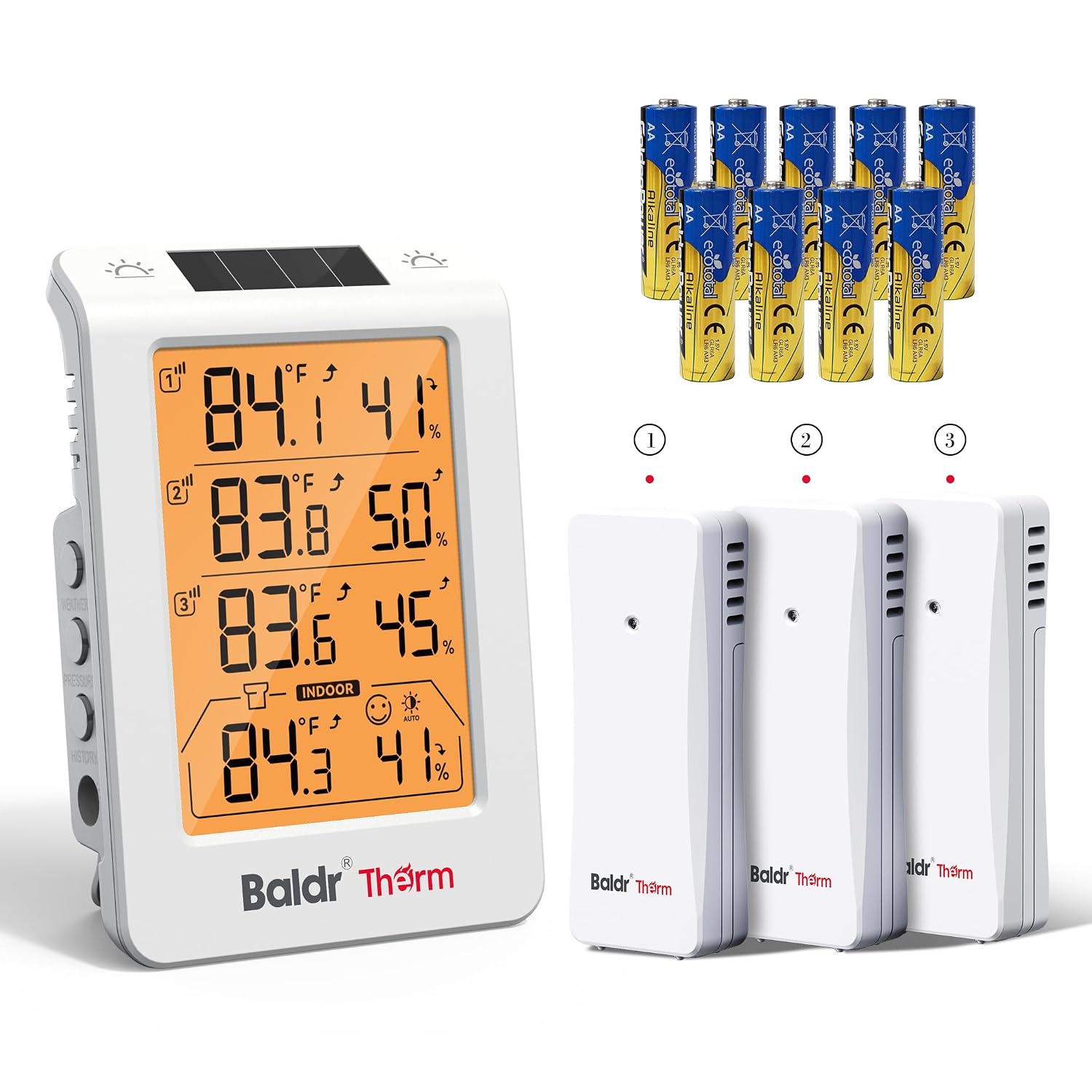B0598T4H4 Wireless Indoor Outdoor Thermometer