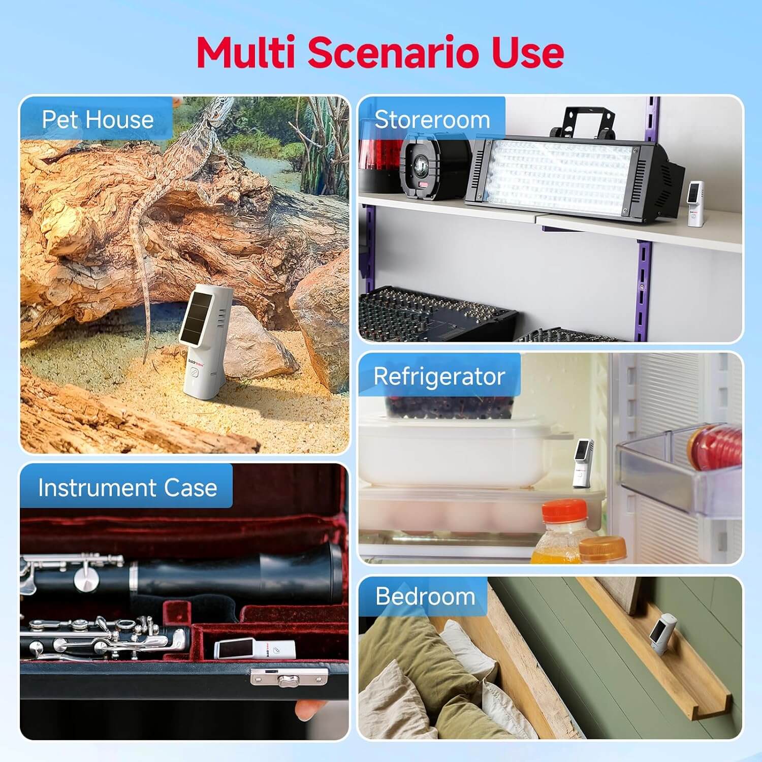 BaldrTherm Solar Bluetooth Temperature & Humidity Monitor