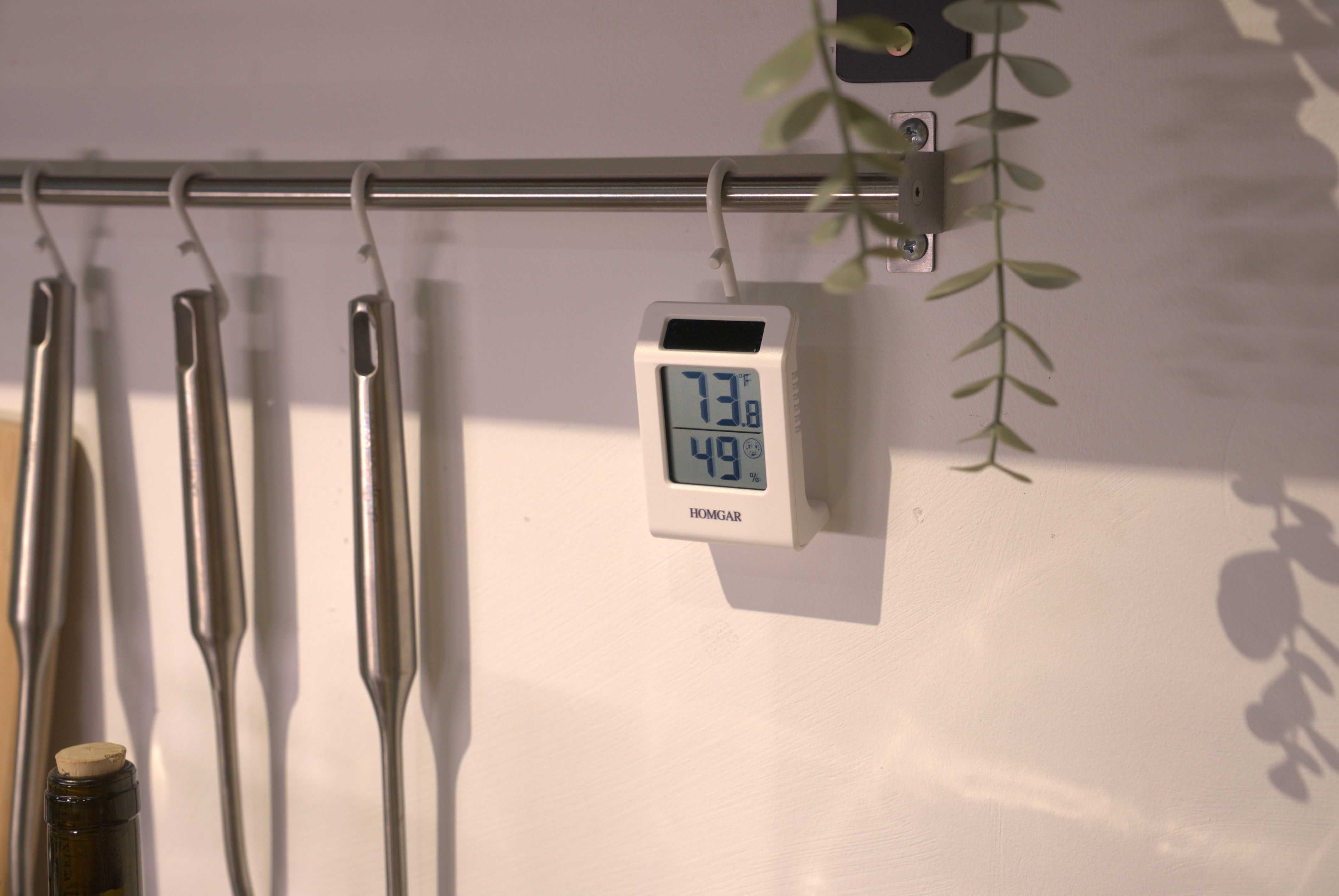 Homgar Digital Thermometer - Waterproof Digital Food Thermometer, Instant Read Thermometer for Cooking - Single Probe Thermometer for Cooking and Outdoor Grill Cooking BBQ Thermometer for Grill