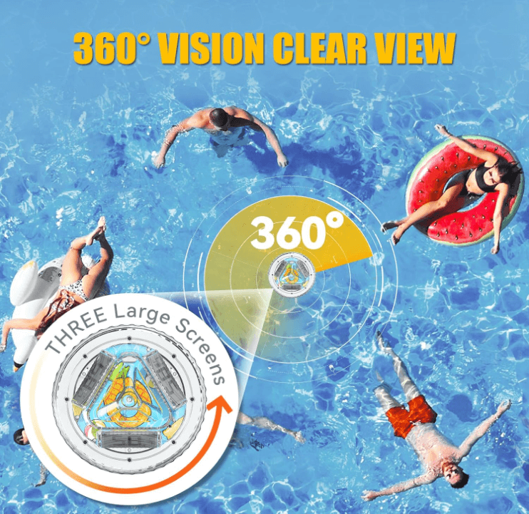 BaldrTherm Wireless Pool Thermometer with 360° LCD & App Control