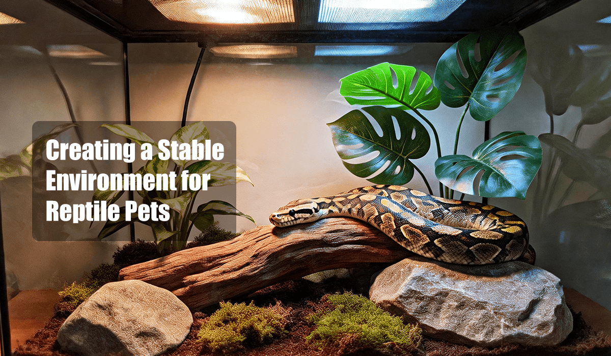 Creating a Stable Environment for Reptile Pets