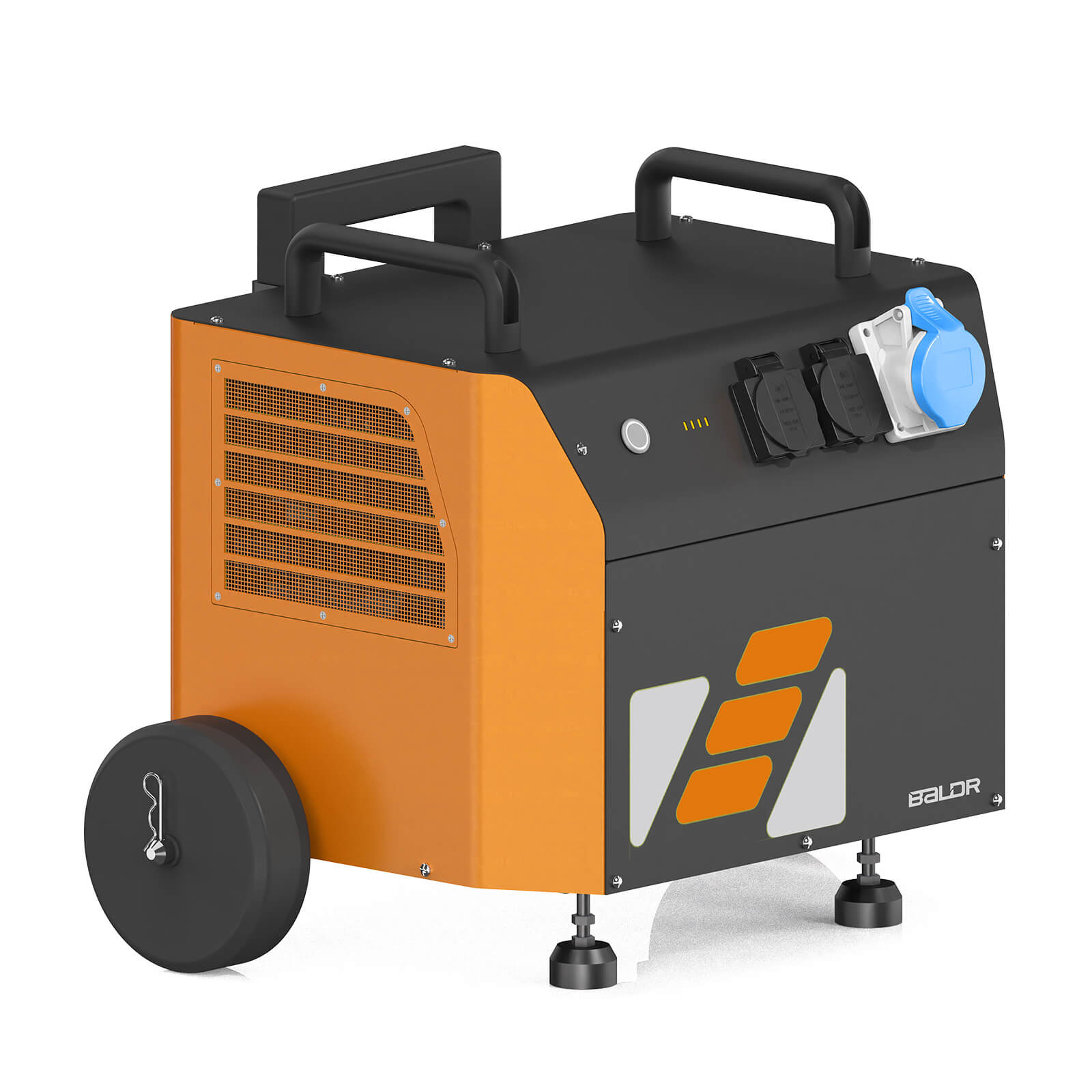 BALDR Electric Generator, Portable Power Station for Construction and Temporary Power Needs