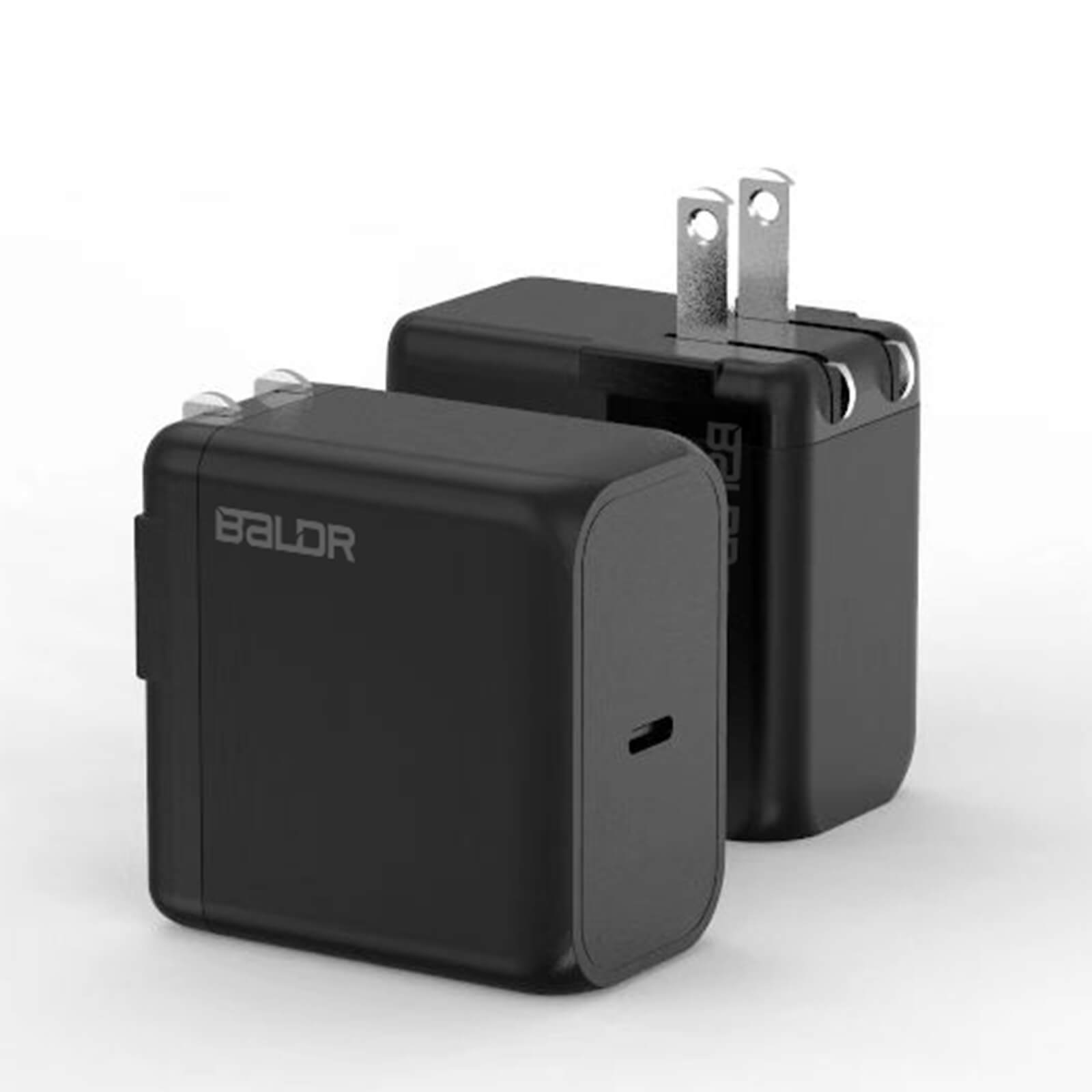 BALDR 65W USB-C Wall Charger PD Adapter for Phone, Laptop and Power station