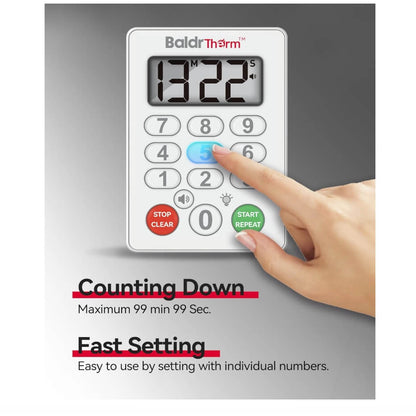 BaldrTherm Digital Kitchen Timer