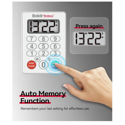 BaldrTherm Digital Kitchen Timer