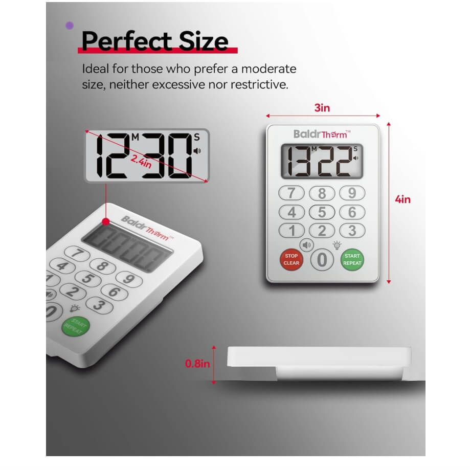 BaldrTherm Digital Kitchen Timer