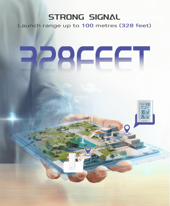 BaldrTherm Atomic Thermometer – Indoor & Outdoor Wireless Monitor