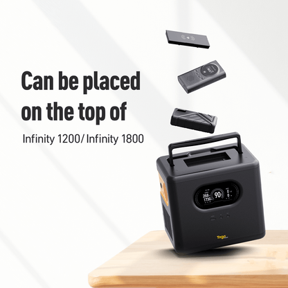 HOMGAR Portable Hand Cranking Emergency Radio, suitable for INifnity1200 and Infity1800