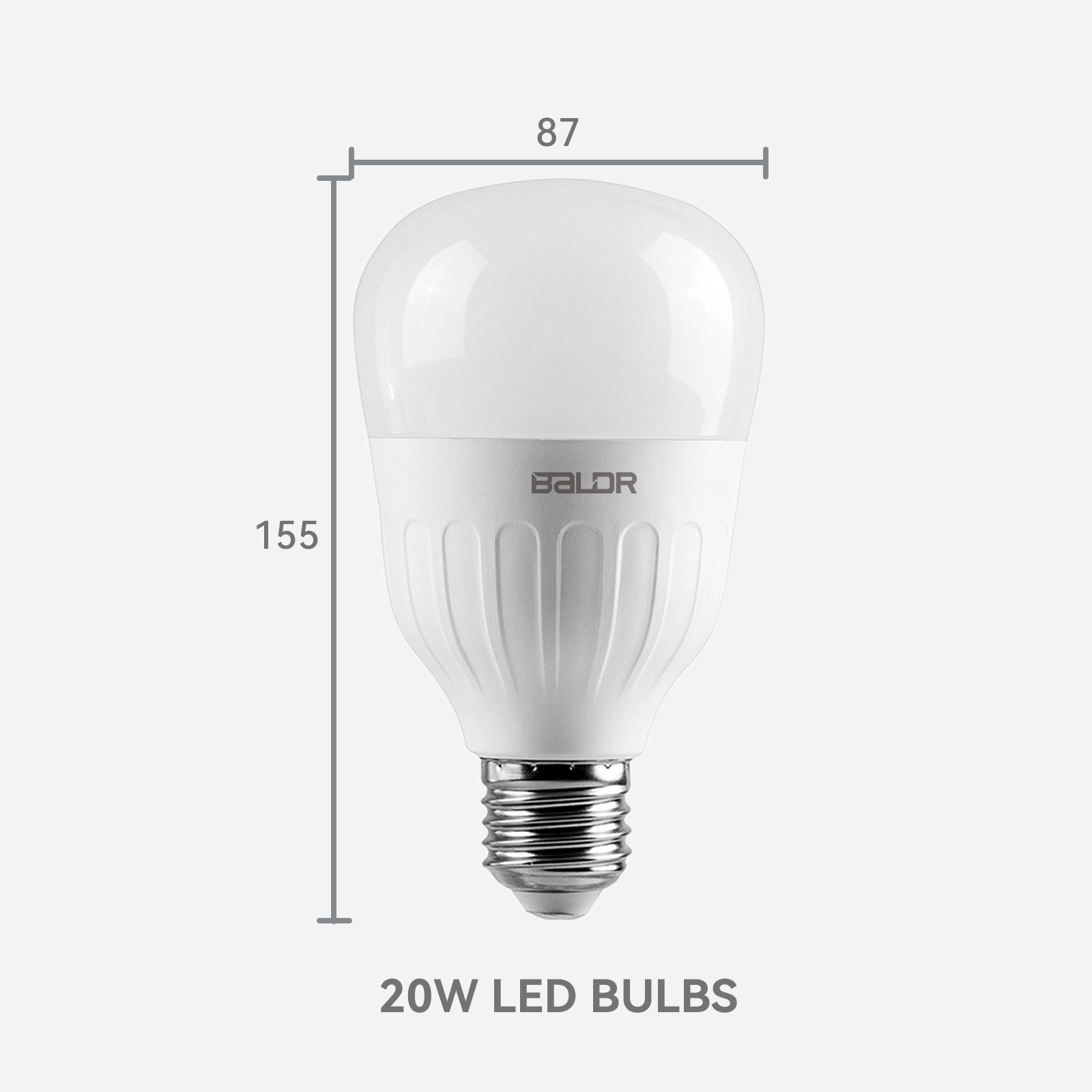 BALDR LED Bulb 20W, 3000K