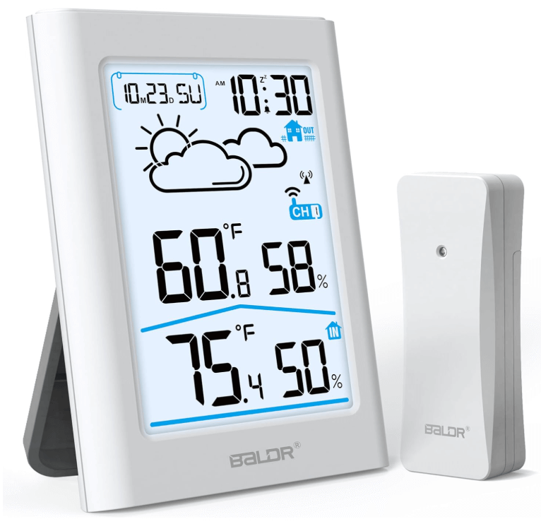 BaldrTherm Atomic Thermometer – Indoor & Outdoor Wireless Monitor