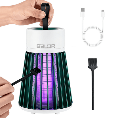 BALDR Portable Indoor Mosquito Trap Lamp, Electric Lamp