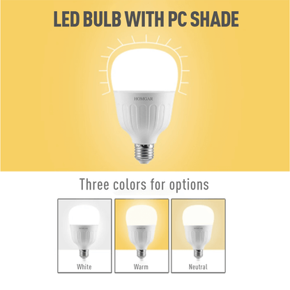 HOMGAR LED Bulb 20W, 3000K