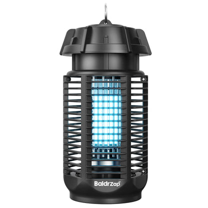 BaldrZap Insect Trap outdoor, Bug Zapper Outdoor, Mosquito Zapper, 3 Prong Plug in Electric Fly Zapper