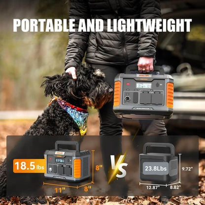 BaldrTherm 1000W Portable Power Station – 808Wh Solar Charging, PD 60W