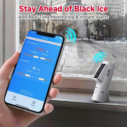 BaldrTherm Solar Bluetooth Temperature & Humidity Monitor