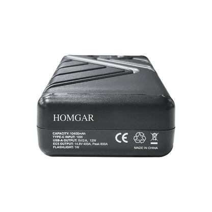 HOMGAR 300A Jumper Starter, Ignition Batteries with USB-A Output for charging Phones