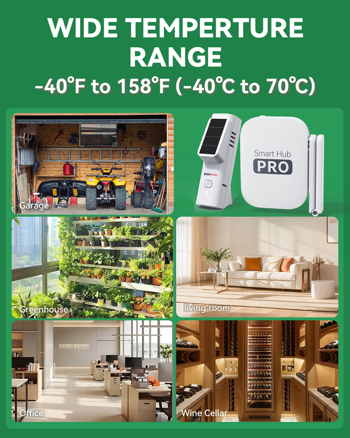 HCS701B+HWG023 WiFi Thermometer Hygrometer