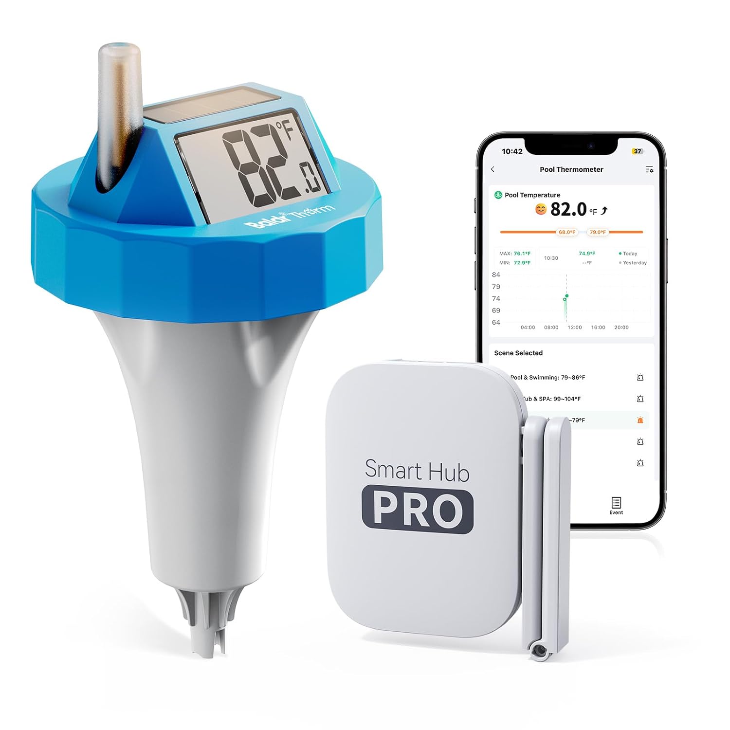 HCS706ARF+HWG023 WiFi Pool Thermometer