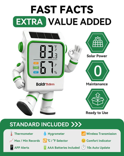 HCS702B Bluetooth Thermometer Hygrometer