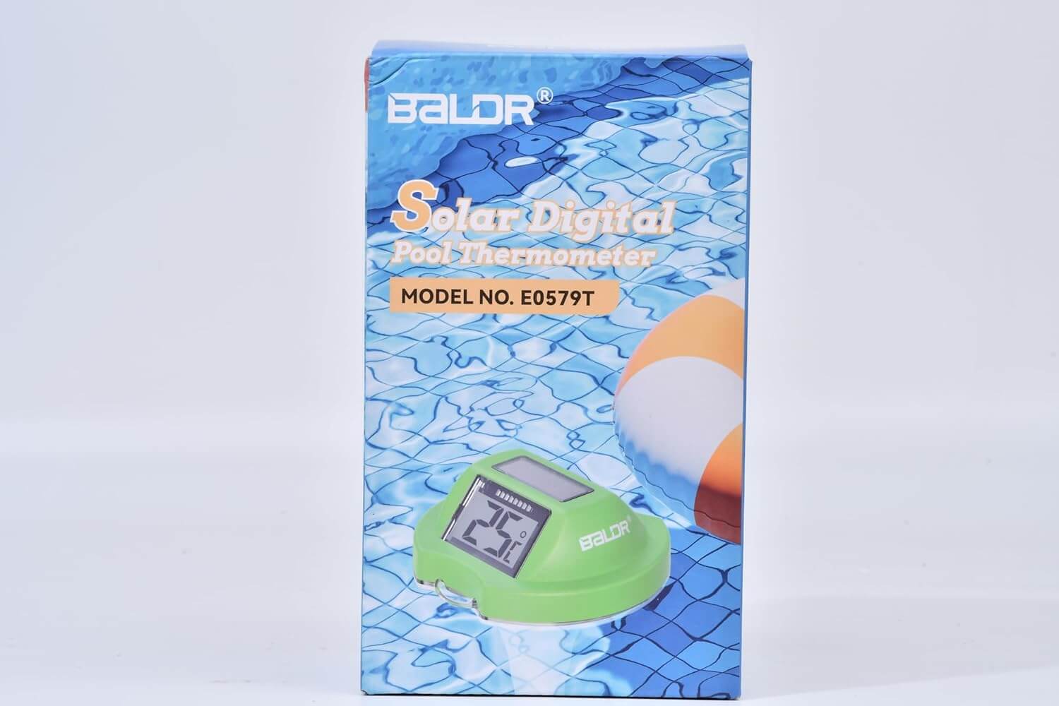 BALDR Floating Pool Thermometer – Easy Read (Dark Blue)