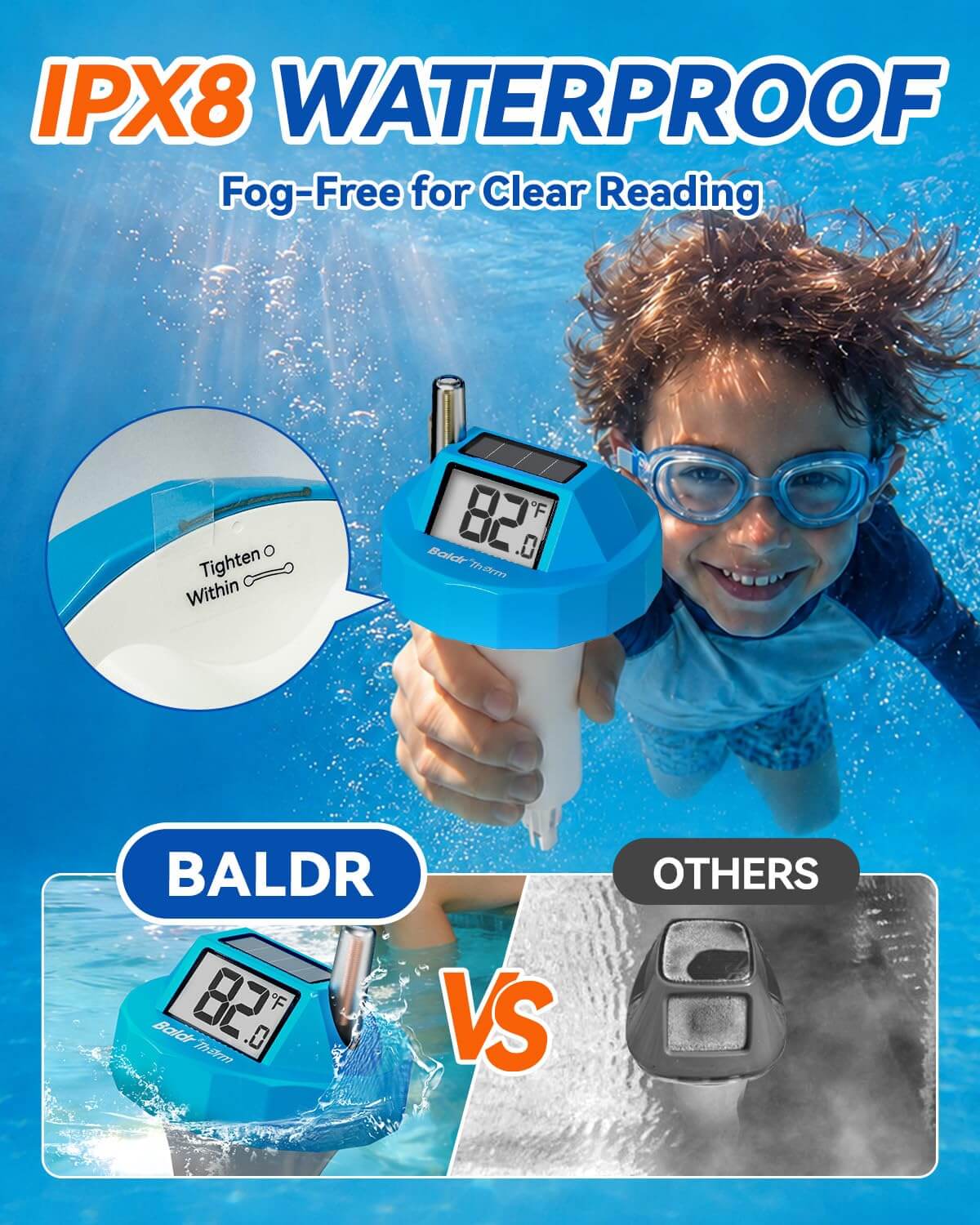 HCS706ARF+HWG023 WiFi Pool Thermometer