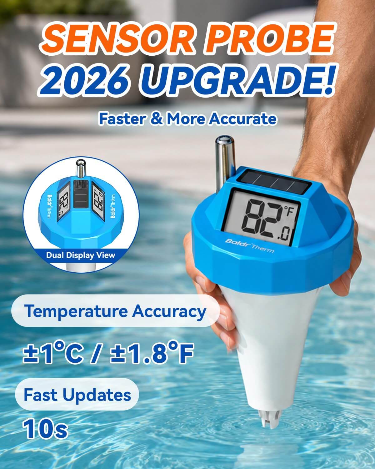 HCS706ARF+HWG023 WiFi Pool Thermometer