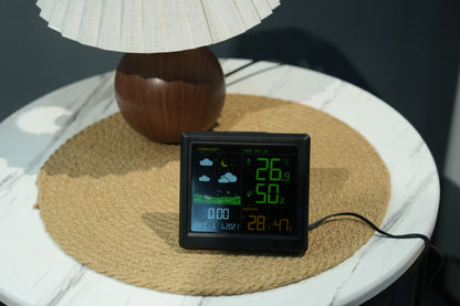 BALDR Home Weather Station - Indoor Outdoor Thermometer Wireless Home Weather Station