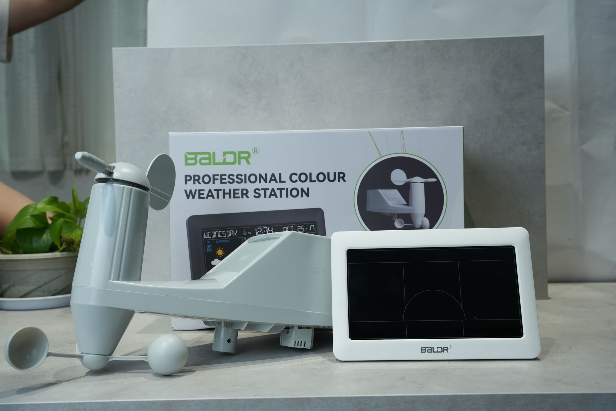 BALDR Anemometer, Digital Wind Speed CFM Meter Gauge Air Flow Velocity Tester for HVAC Shooting Drone, Wind Chill, 14℉-113℉ Wind Temperature