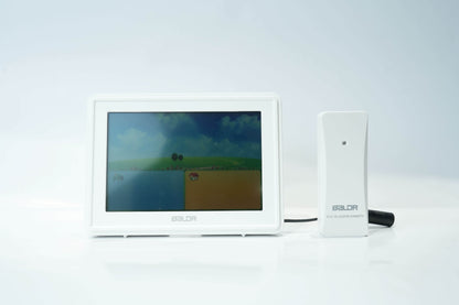 BALDR Lifetime Large Digital Clock with Day & Date, Customizable Alarms