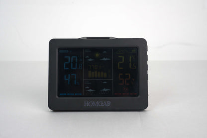 Homgar Home Weather Station - Indoor Outdoor Thermometer Wireless Home Weather Station