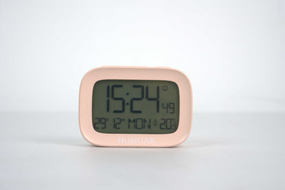 Homgar Digital Clock with Day & Date, Customizable Alarms
