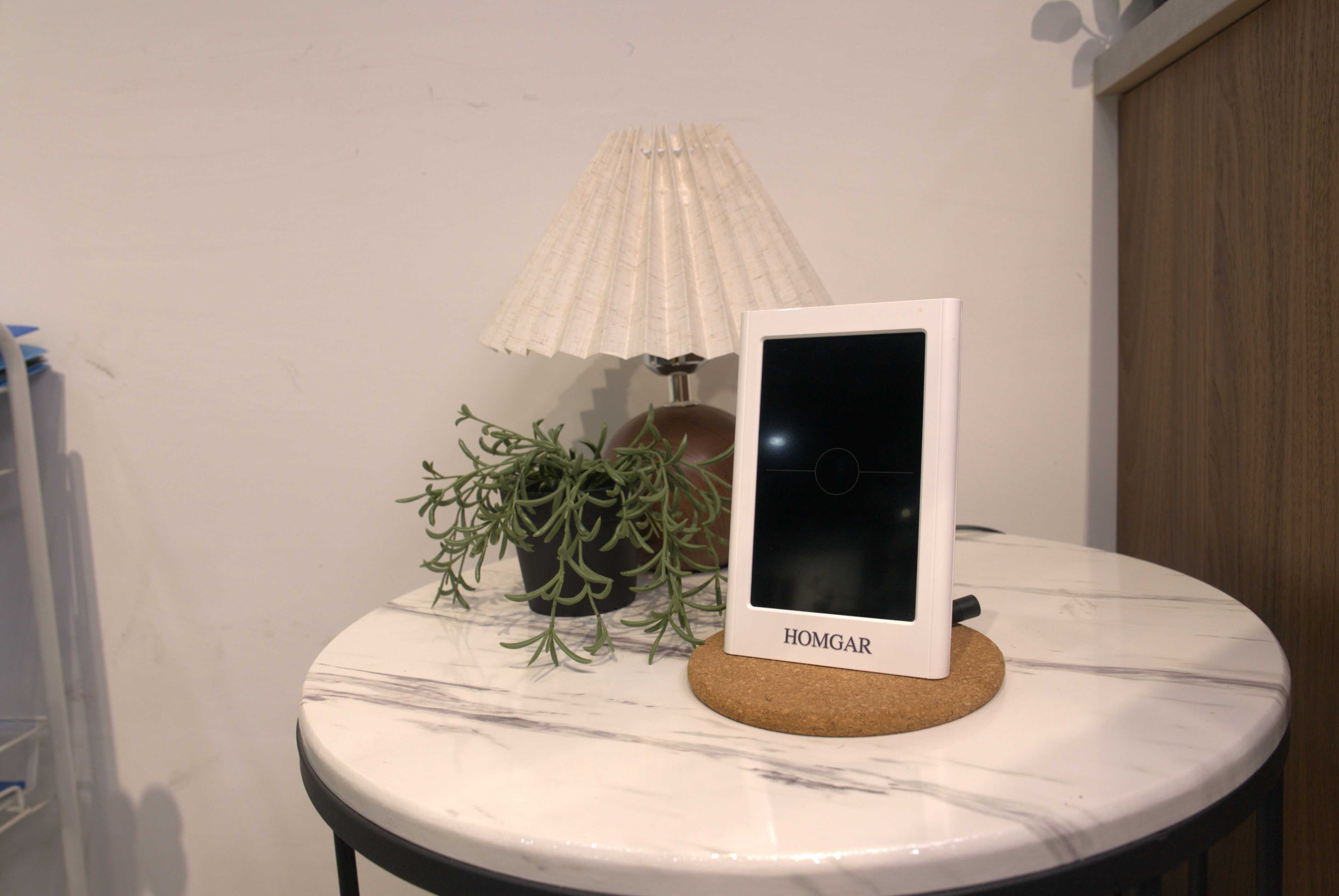 Homgar Lifetime Large Digital Clock with Day & Date, Customizable Alarms，weather and RCC