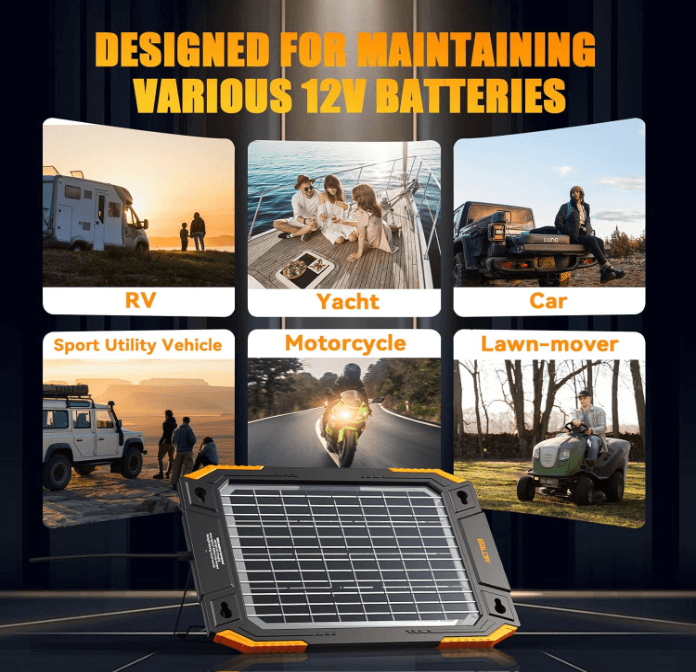 BALDR Solar Car Battery Charger