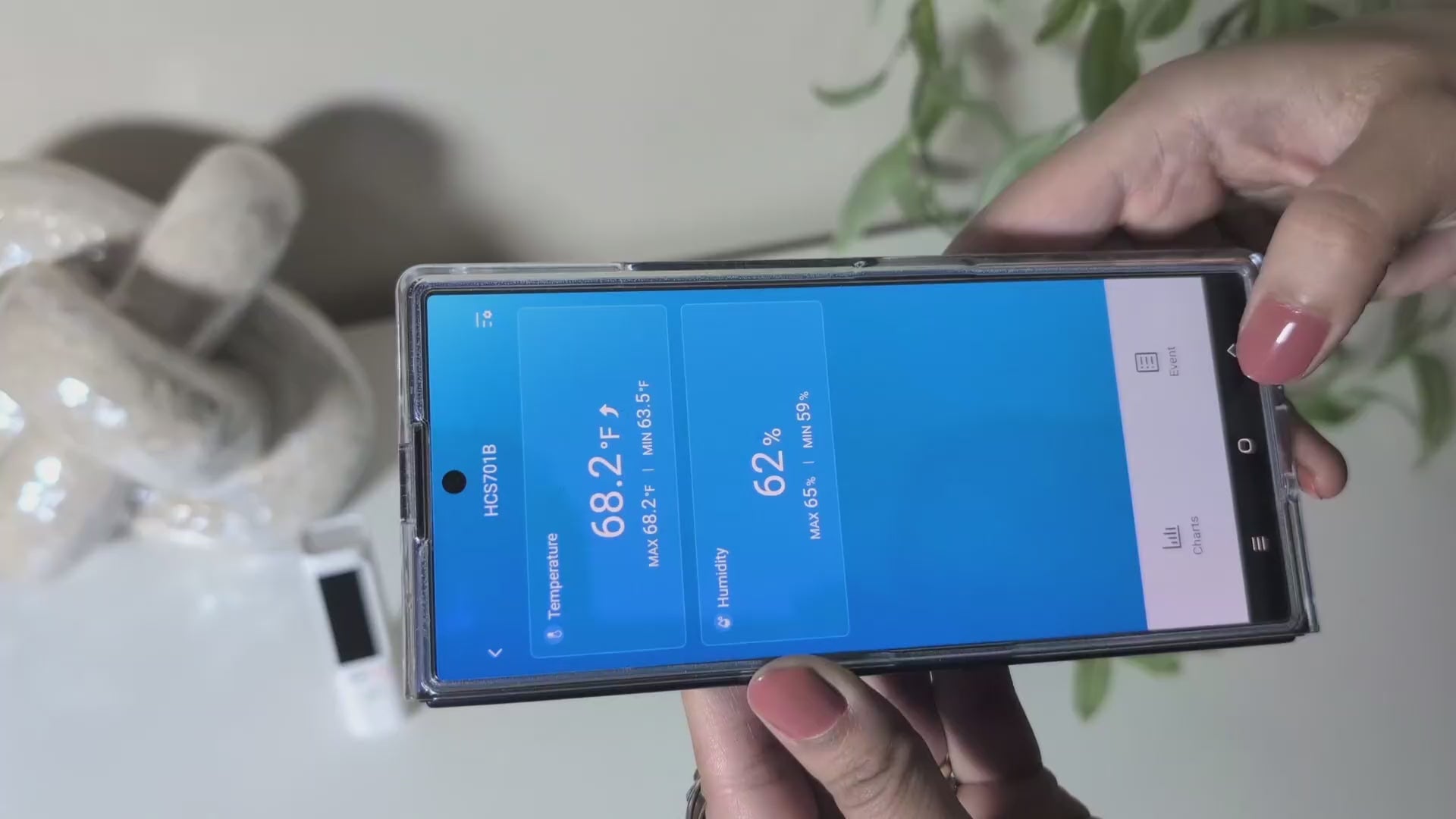 BaldrTherm Solar WiFi Hygrometer – Smart Temp & Humidity Sensor 6-Pack