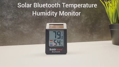 BaldrTherm Solar Bluetooth Temperature Humidity Monitor 
